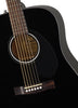 Fender Acoustic Guitars - CD-60S - Black - Close Angle