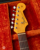 Fender Guitars - 1965 Stratocaster - Sunburst - Vintage - Headstock in case
