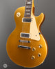 Gibson Electric Guitars - 1975 Les Paul Deluxe - Gold Top - Used - Front Angle 