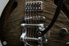 Don Grosh Electric Guitars - 2010 HollowTron - Charcoal Burst w White Grain Filler - Used