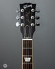 Gibson Guitars - Custom Shop Les Paul Standard P-90s M2M (2018) Brunswick Blue Sparkle - Front Headstock 