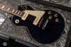 Gibson Guitars - Custom Shop Les Paul Standard P-90s M2M (2018) Brunswick Blue Sparkle - Guitar & Case Close 