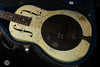 National Resophonic Guitars - 2018 NRP Resonator - Chipped Ivory - Used - Case & Guitar Close