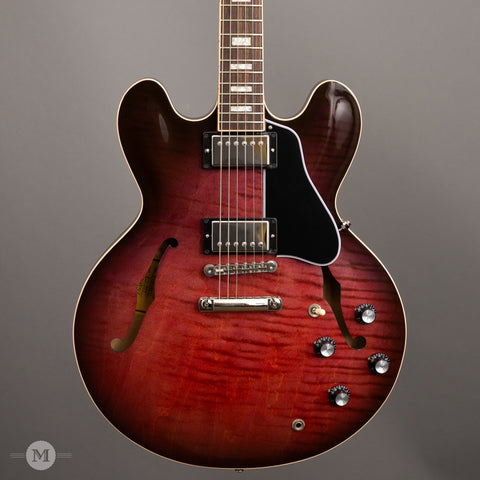 Gibson Guitars - 2019 ES-335 Figured Maple - Purple Burst - Used - Front Close