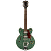 Gretsch Electric Guitars - G2622T Streamliner Center Block Double-Cut w/ Bigsby - Steel Olive - Front