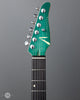 Tom Anderson Guitars - Angel - Teal WakeSurf with Binding - Front Headstock