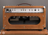 Two-Rock Amplifiers - Bloomfield Drive 40 Watt Head - Silver Chassis - Tobacco Suede w/Cane Cloth with Matching 1x12 Cabinet - Rear Amp