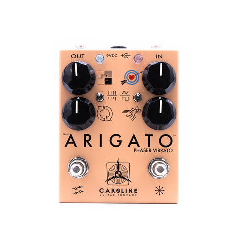 Caroline Effect Pedals - Arigato Phaser / Vibrato - Front