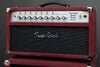 Two-Rock Amplifiers - Classic Reverb Signature 40/20 Watt Head - Silver Chassis - Burgundy Suede w/Black Sparkle Matrix Grillcloth w/Matching 2x12" Cabinet