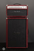 Two-Rock Amplifiers - Classic Reverb Signature 40/20 Watt Head - Silver Chassis - Burgundy Suede w/Black Sparkle Matrix Grillcloth w/Matching 2x12" Cabinet