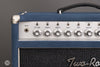 Two-Rock Amplifiers - Classic Reverb Signature 50 Watt Head - Silver Chassis - Denim Suede w/ Sparkle Matrix Cloth - Details