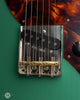 Collings Electric Guitars - 71 - Watson Green - Hand Poured Pickguard - Ron Ellis Pickups - Bridge 