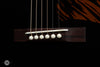 Collings Guitars - C-00 - Jet Black - Firestripe - Adirondack - Fretboard Summit Model - Bridge