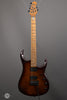 Music Man - JP15 Amber Waves Flame - Figured Roasted Maple/Maple - Front 