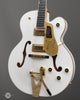 Gretsch Guitars - Falcon Hollow Body with String-Thru Bigsby and Gold Hardware - White - Angle