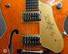 Gretsch Guitars - G6120T-59 Vintage Select Edition '59 Chet Atkins Hollow Body with Bigsby - Vintage Orange Stain Lacquer