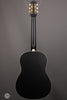 Iris Guitars - OG - All Black - Ivoroid Pickguard - Ivoroid Binding - Flower Pot - Back 