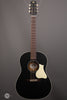 Iris Guitars - OG - All Black - Ivoroid Pickguard - Ivoroid Binding - Flower Pot - Front 