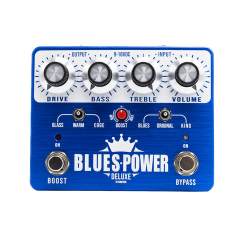 King Tone - Blues Power Deluxe - Blue - Front 