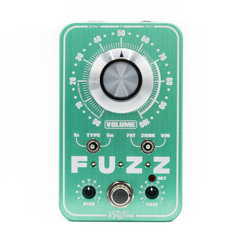 King Tone - MiniFUZZ V2 - Green - Front