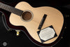 Martin Acoustic Guitars - 0-18 - Flame Mahogany Custom Shop NAMM 2026 - Case & Guitar Close