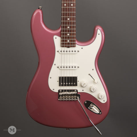 Don Grosh Electric Guitars - NOS Retro Burgundy Mist HSS - Front Close
