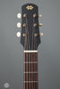 Iris Guitars - OG - Tobacco Burst - Ivoroid Binding with Firestripe Guard - Flower Pot - Headstock