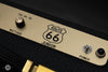 Dr. Z Amps - ROUTE 66 JR. 1x12 - Black - Dark Checks - Gold Z Logo - Route 66 Logo