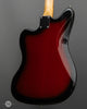 Seuf Electric Guitars - OH-10 - Tempered Pine Body - Red/Black Two-Tone Sunburst - Back Angle 