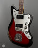 Seuf Electric Guitars - OH-10 - Tempered Pine Body - Red/Black Two-Tone Sunburst - Front Angle 