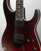 Tom Anderson Electric Guitars - Angel - Satin Cajun Red Reverse Surf with binding - Pickups