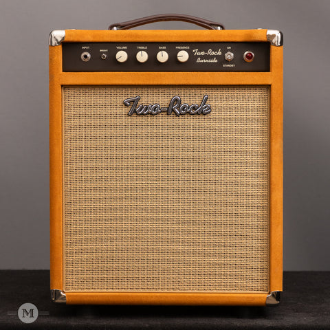 Two-Rock Amplifiers - Burnside Combo - Golden Brown Suede / Cane Cloth / Buckskin Pipping - Front