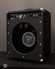 Two-Rock Amplifiers - Studio Overdrive (Black Chassis) 1x12 Combo - Black Bronco w/ Large Check Cloth - Back Angle 