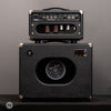 Two-Rock Amplifiers - Studio Overdrive Head (Black Chassis) and 1x12 Cab - Black Bronco w/ Large Check Cloth- Back 