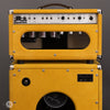 Two-Rock Amplifiers - TS1 100/50 Watt Head w/ Matching 2x12 Cab- Silver Anodize - Gold Suede - Cane Cloth