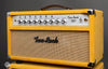 Two-Rock Amplifiers - TS1 100/50 Watt Head w/ Matching 2x12 Cab- Silver Anodize - Gold Suede - Cane Cloth