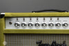 Two-Rock Amplifiers - TS1 100/50 Watt Head w/ Matching 2x12 Cab- Silver Anodize - Loden Suede - Vintage Beige Cloth - Front Plate Left 