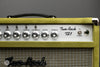 Two-Rock Amplifiers - TS1 100/50 Watt Head w/ Matching 2x12 Cab- Silver Anodize - Loden Suede - Vintage Beige Cloth - Front Plate Right 