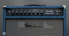 Two-Rock Amplifiers - Traditional Clean 40w Head w/ Matching 3x10 Cab - Black Chassis - Denim Suede w/ Vintage Silver Cloth - Front Controls
