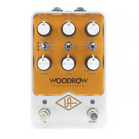 Universal Audio Amp Emulator Pedals - Woodrow '55 Instrument Amplifier - Front