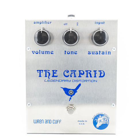 Wren and Cuff Effect Pedals - Blue-Violet Caprid OG - Front