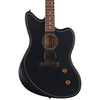 Fender Acoustic Guitars - Acoustasonic Standard Jazzmaster - Black - Front Close