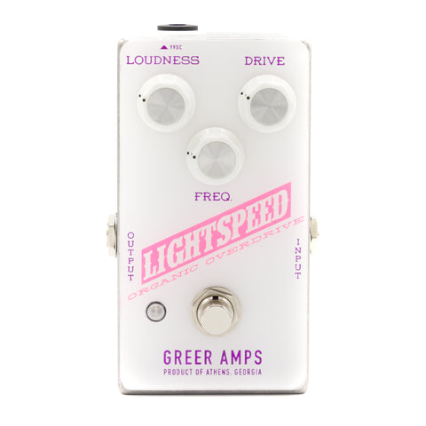 Greer Amps - Lightspeed Organic Overdrive Purpink