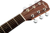 Fender Acoustic Guitars - CC-140SCE - Sunburst - with Case - Headstock