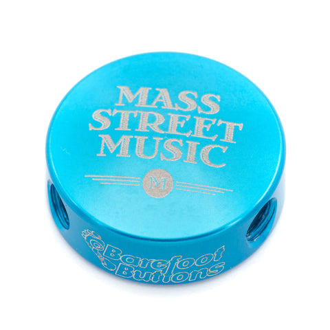 Barefoot Buttons V1 Mini - MSM Logo Light Blue