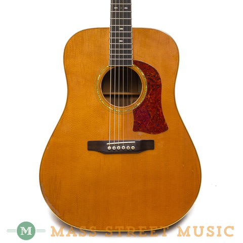 Mossman Acoustic Guitars - Timber Creek 1976 Front Close