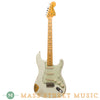 Fender Electric Guitars - 2007 Vintage Relic Stratocaster Olympic White Used - Front 