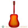 Gibson - 2014 Hummingbird Quilt Maple Cherry Burst Used - Back