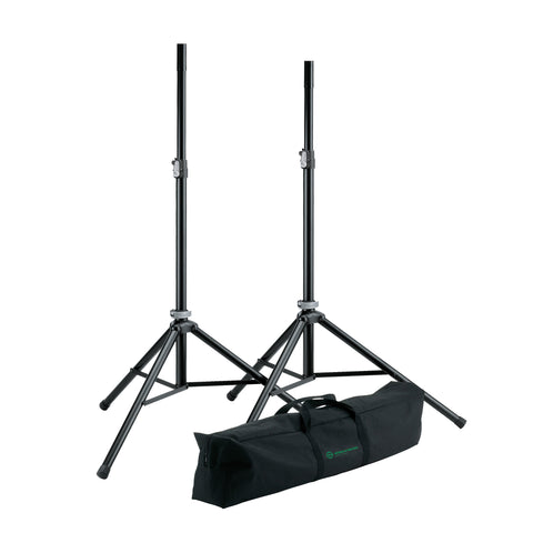 K&M - 21449 Speaker Stand Package - Black