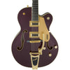 Gretsch Electric Guitars - G5420TG 135th Anniversary Electromatic Limited - Dark Cherry Metallic/Casino Gold - Front